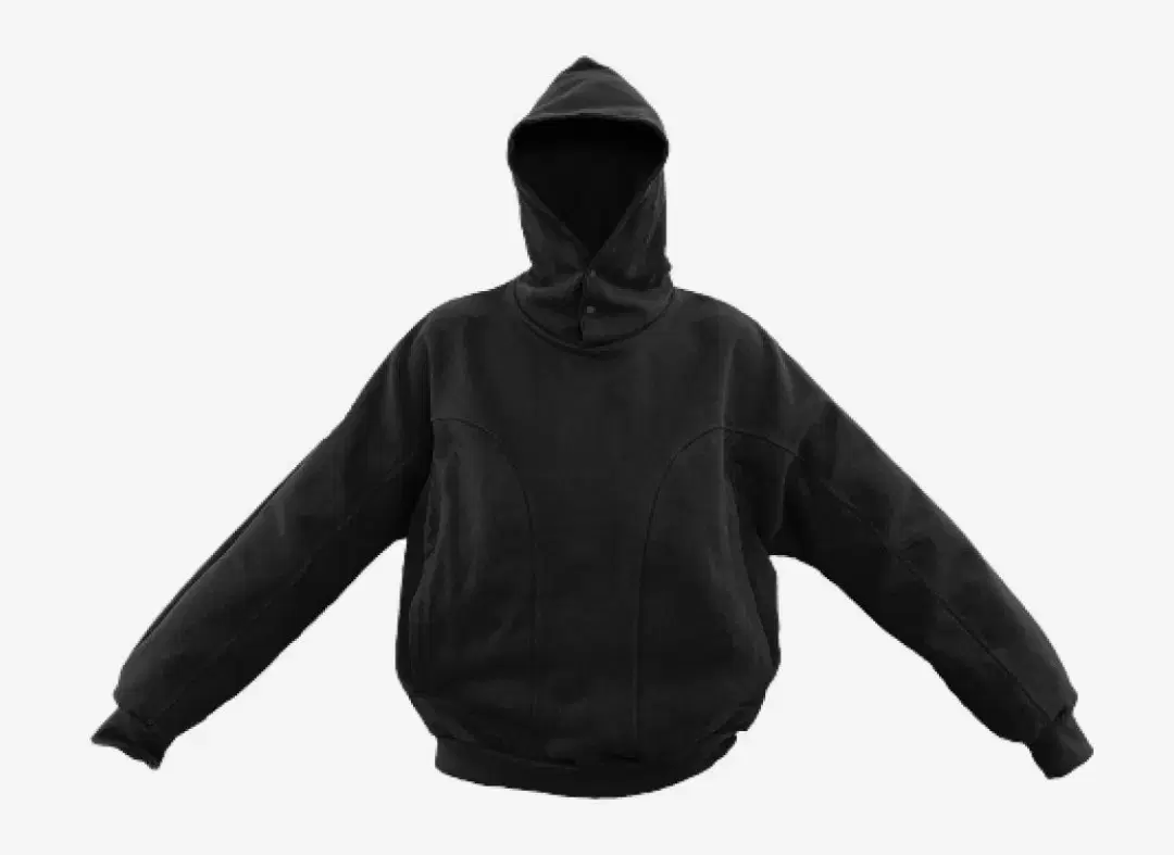 Geometry Hoodie Black